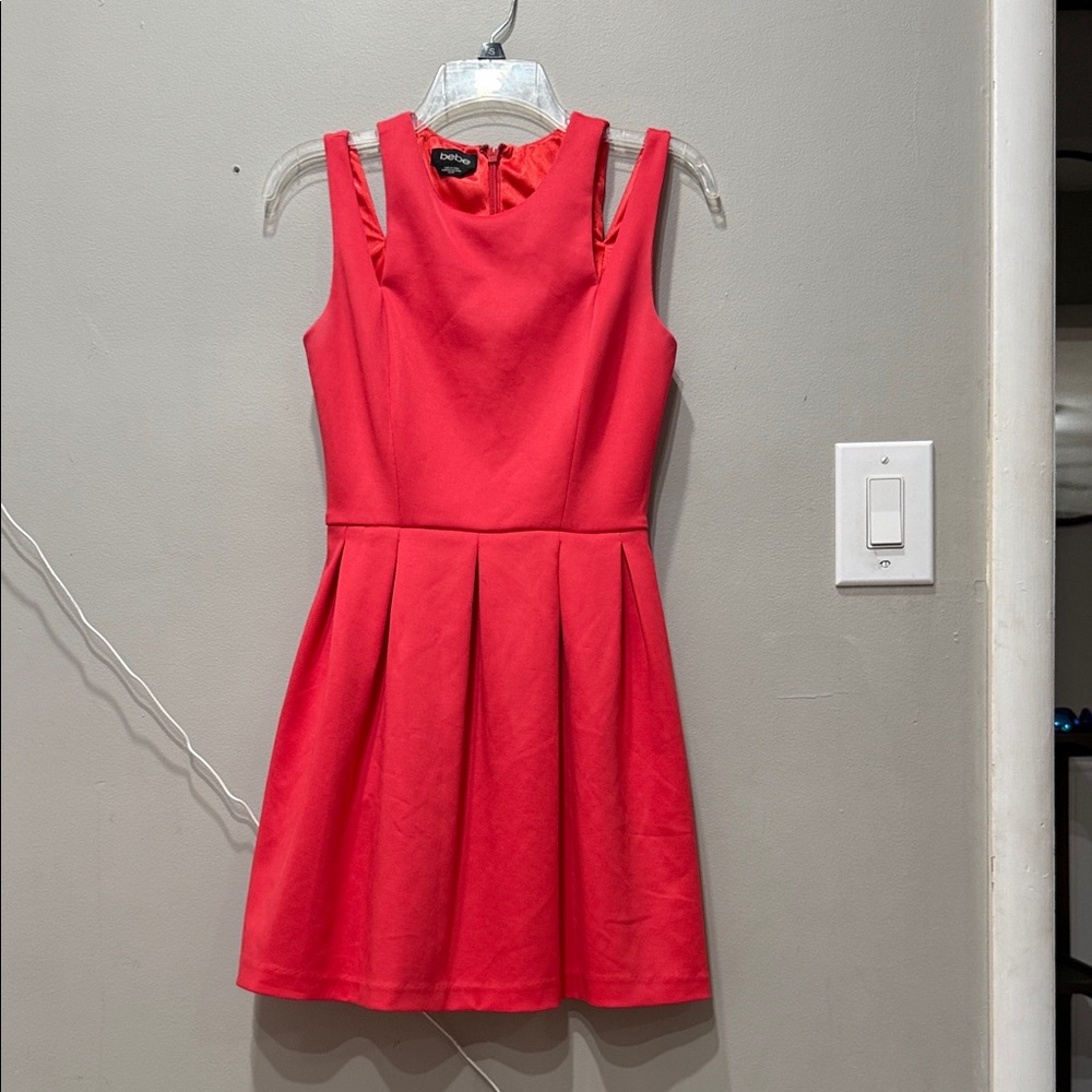 bebe Red Mini Dress